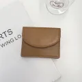 Koko Korean style wallet with magnetic buckle for women ins fashion color block dopamine coin purse card holder short wallet #88013. 