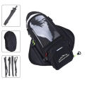 MOUNTAIN HAWK New Strong Magnetic Motorcycle Tank Bags Mobile Phone Navigation Motorbike Oil Tank Bag Fixed Straps Shoulder Bag.
