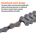 PINMOAP Bicycle Chain 6/7/8/9/10/11 Mountain Bike Road Bike Variable Speed Chain With Magic Buckle Durable Sturdy Repair Parts. 