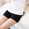 Summer Spring High Waist Women Safety Shorts Ice Silk Lace Safety Pants High Elasticity Big Size Soft Underpants for Female.