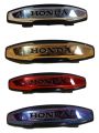 HONDA 125/Cd70 front monogrm/new model mono gram/fancy monogrm chrome (2024 shape). 