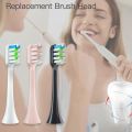 10PCS Vacuum Sealed Packed Replacement Brush Heads for SOOCAS X3/X3U/X5 Soft Sonic Electric Toothbrush DuPont Cleaning Nozzles. 