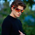 Mens Sun Glasses Lightweight Sun Glasses Polarized Sunglasses Comfortable Lightweight Frame Sport Eyeglasses for Driving Fishing.