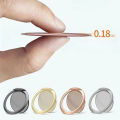 Extremely Thin Luxury Metal Mobile Phone Socket Holder Universal Telephone Magnetic Car Bracket Stand Accessories Finger Ring.
