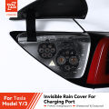 YZ For Tesla Model 3 Y Highland Juniper 2021-2025 Charger Port Cover Outdoor Rainproof Protection Dustproof Covers accessory.