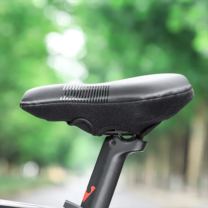 WEST%20BIKING%20Gel%20Bicycle%20Saddle%20Cover%20Silicone%20Comfortable%20Non-Slip%203D%20Bike%20Seat%20Cover%20Durable%20PU%20Leather%20Cycling%20Saddle%20Cover%20-%20Image%205