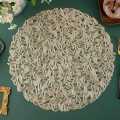 Product details of 2/4/6 PVC Round Gold Placemats Elegant Tablemats-Dandelion Flower Shape Placemats Vinyl Place Mats for Kitchen Dining Table Holiday Wedding Product details of 2/4/6 PVC Round Gold Placemats Elegant Tablemats-Dandelion Flower Shape Place. 