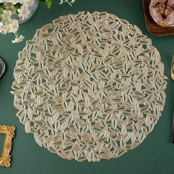 Product%20details%20of%202/4/6%20PVC%20Round%20Gold%20Placemats%20Elegant%20Tablemats-Dandelion%20Flower%20Shape%20Placemats%20Vinyl%20Place%20Mats%20for%20Kitchen%20Dining%20Table%20Holiday%20Wedding%20Product%20details%20of%202/4/6%20PVC%20Round%20Gold%20Placemats%20Elegant%20Tablemats-Dandelion%20Flower%20Shape%20Place%20-%20Image%205