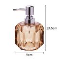 Crystal Hand Wash Dispenser 350 ml Soap, Conditioner, Shampoo, Gel, Liquid Dispenser Bottle ..
