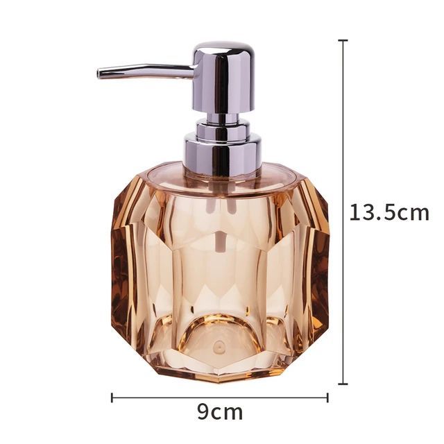 Crystal%20Hand%20Wash%20Dispenser%20350%20ml%20Soap,%20Conditioner,%20Shampoo,%20Gel,%20Liquid%20Dispenser%20Bottle%C2%A0.%20-%20Image%204