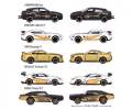 Majorette Limited Edition Licensed 5 Cars Gift Pack - Cars with suspension & moving parts Dodge Charger Nissan GTR R35 Nismo Mustang GT Mercedes AMG Lamborghini Urus. 