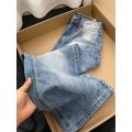 Autumn Spring Straight Jeans Women Denim Pants Vintage Fashion Female High Waist Jeans Solid Casual Wide Leg Pants Trousers. 