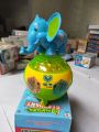 Elephant Ball Toy with Star Flash Lighting and Beautiful Music Battery Operated. 