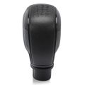 Black Gear Lever Knob Compatible with Peugeot 208 308 508 2008 3008 Citroen C2 C3 C4 C5 Jumpy 5 Speed Replacement Lens Grip. 