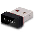 2.4Ghz Wireless Mini USB Wifi Adapter 150Mbps Ethernet Network Card USB 2.0 Receiver Dongle 802.11ax For PC Laptop Win 7 8 10 11. 