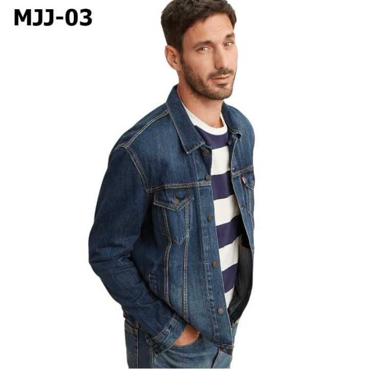Men's Fashionable Denim Fabrics Jeans Jacket