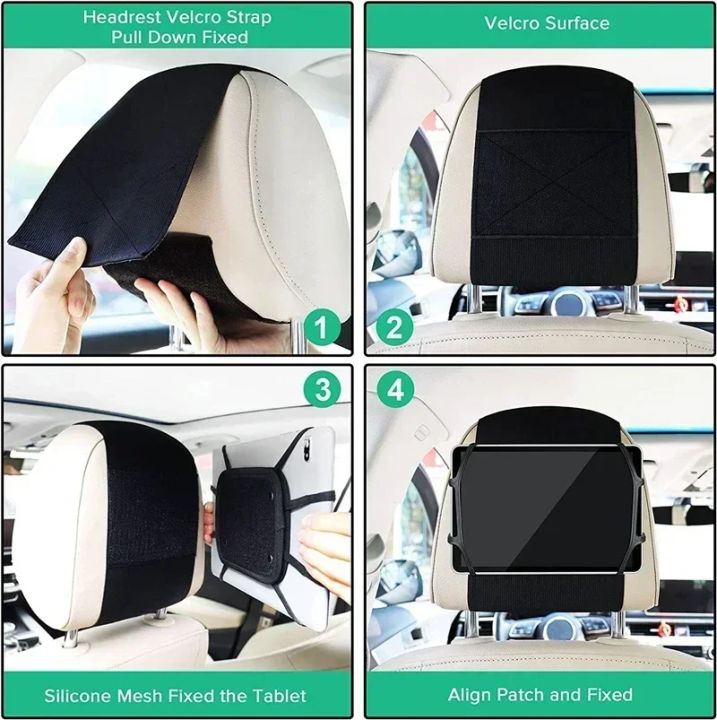 360%20Rotating%20Adjustable%20Car%20Back%20Seat%20Kids%20Tablet%20Holder%20for%20IPad%20Pro%20Air%20Mini%20Kindle%20Anti-Slip%20Strap%20Bracket%20Stand%20Accessories%20-%20Image%206