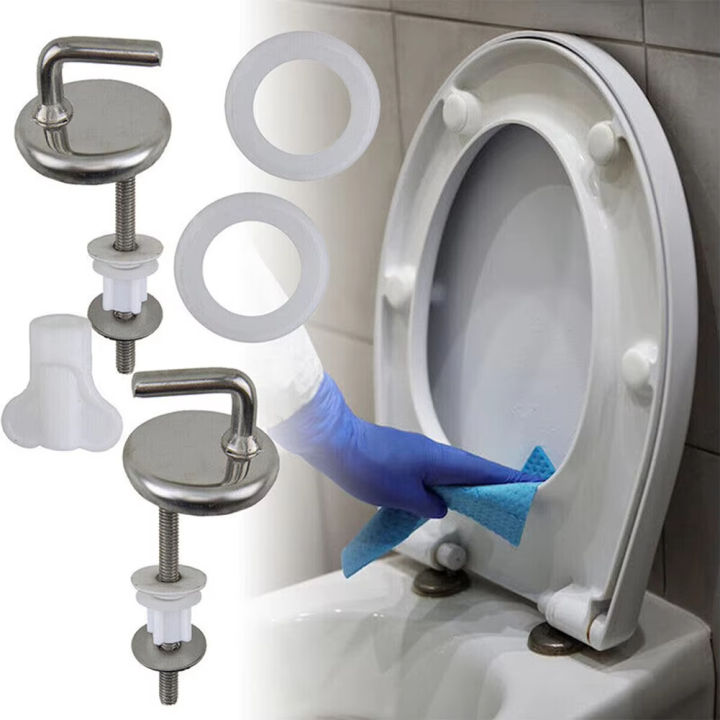 2Pcs%20Toilet%20For%20Seat%20Hinge%20No%20Noise%20Stainless%20Steel%20With%20Mounting%20Accessory%20Home%20Toilet%20Seat%20Hinges%20Bathroom%20Fixture%20-%20Image%203