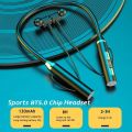 Wireless Headphones Bluetooth 5.0 Neckband Earphones Silicone Hifi 9D Stereo Sports Headset Halter Waterproof Magnetic Earbuds. 