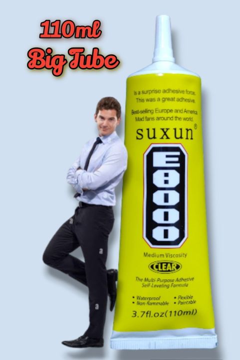 High Quality Suxun E8000 Glue 110ml Multipurpose Adhesive Diy Jewelry Fix Touch Screen Glue