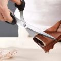 10inch Stainless Steel Black Blade Rust Proof Household Sewing Scissors Art Scissors Fabric Cutting Scissors Tailor Scissors.