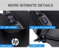 HP M150 Ergonomic Optical Gaming Mouse 4 buttons optical sensor and adjustable 1000-1600 dpi for office games computer laptop notebook. 