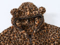 Boys Woolen Hooded Coat Solid Color Zipper Coat Children's Winter Clothes. 