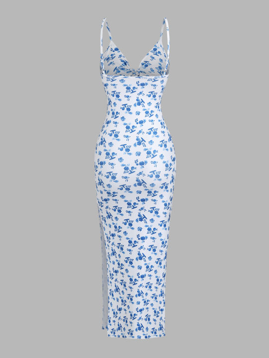 Spring/Summer%202024%20European%20and%20American%20Fashion%20Explosion%20Printing%20Knit%20Simple%20Sleeveless%20Suspender%20Dress%20with%20Leaking%20Back%20and%20-%20Image%202