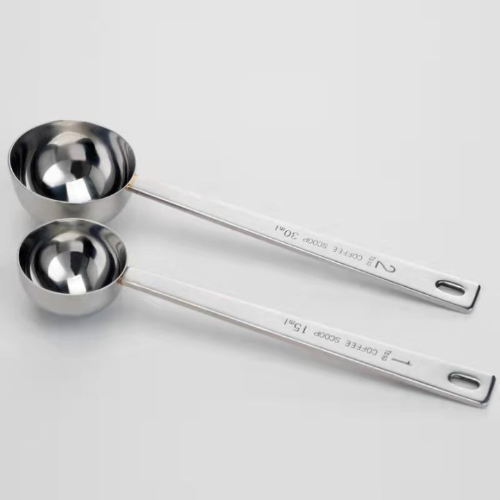 1/2PCS%20Stainless%20Steel%20Coffee%20Scoop,%20Tablespoon%20Measuring%20Spoon%20Long%20Handle%20Coffee%20Spoon%20for%20Kitchen%20Cafe%20Making.%20-%20Image%203