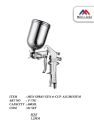 Spray Gun & Aluminium Cup MEN 400ml. 