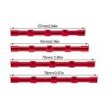 Aluminum Body Mount Crossbar Braces 67/70/75/78mm for 1/10 RC Car SCX10 TRX4 90046 Gspeed V4 LCG Rigs Sporty Comp Builds DIY. 