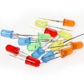 50-100Pcs 5mm Led Diode Bright Multicolor Individual Light Emitting Diodes Assortment Mini Green/Blue/Yellow/Orange/White Lamps. 