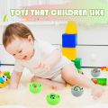 3D Ball Finger Training Spinner Toy – Pack of 4 Stress Relief Sensory Spinners, Rotating Cube Hand Fidget Toy for Anxiety Relief, Focus & Relaxation – Fun Fingertip Game for Kids & Adults. 
