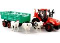 Tractor Trolley Toy with Animals. 