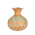 Wood Grain Mini Vase Air Humidifier USB Electric Ultrasonic Water Aroma Essential Oil Diffuser Home Room Fragrance Air Purifier. 