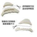 High-Heeled Shoe Toe Plug, Thickeneded Shoe Overhaul, Small Black and Beige Toe Plug, Toe Protection, Anti-Pain, Anti-Slip, Anti-Falling.