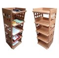 5 Layer Plastic Storage Rack, Book Shelf, Storage Rack for Home, Office & more. 