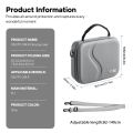 Portable PU Shoulder Bag for  OM 7 Pro/OM8 Gimbal Stabilizer Travel Case for  Osmo Mobile 8/7/7P Accessories. 