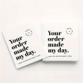 50 Pcs Thank You Cards for Small Business,  Thank You Notes for Supporting My Small Business Cards.. 