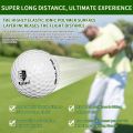 Caiton 3/6Pcs Extreme Distance Golf Balls Double Layer High-Energy Core Aerodynamic Stable Flight Soft Feel Practice Play Set. 
