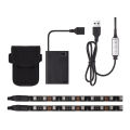 Waterproof Scooter LED Strip Skateboard Bike Flexible Diode Tape Electric Scooter Safety Night Riding Light Lamp  . 
