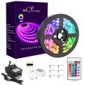 Rgb 3 colour Led Strip Light Water Proof RGB with Remote Control Color Changing 3528 - Complete Kit. 
