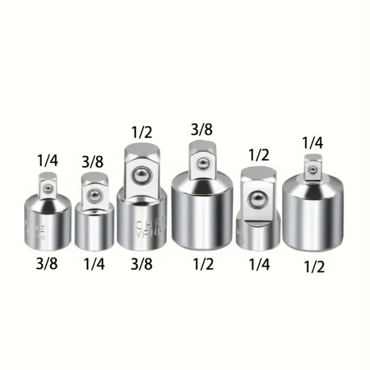 6pcs%20Ratchet%20Wrench%20Socket%20Converter%20Sleeve%20Head%20Adapter%201/2"%20Big%20Fly%20to%203/8"%20to%201/4"%20Stainless%20Steel%20to%201/4"%20to%201/2"%20to%203/8"%20-%20Image%206