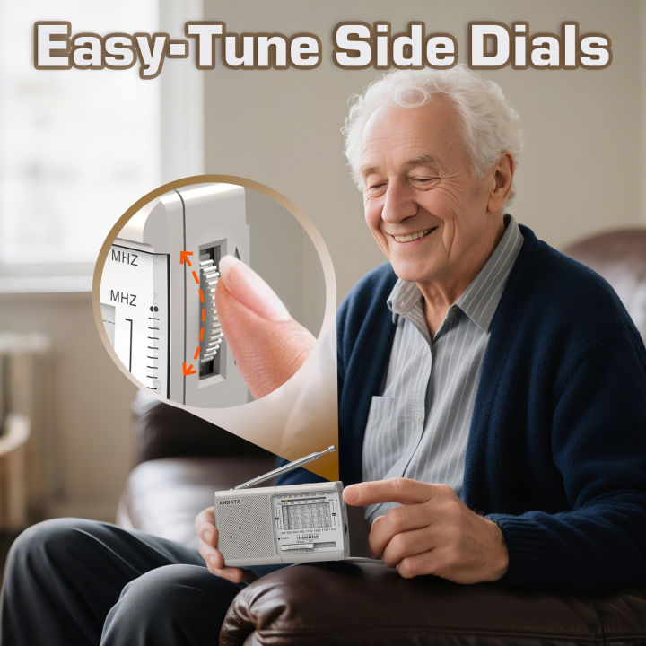 XHDATA%20D219%20Portable%20Radio%20AM%20FM%20MW%20Shortwave%20Receiver%20Pocket%20Radio%20High%20Sensitivity%20Multi%20Band%20Radio%20with%20Speaker%20Earphone%20Jack%20-%20Image%202