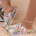 Women's Animal Print Soft Sole Clogs, Comfortable EVA Upper and Cushioned Sole, Lightweight and Breathable, Four Seasons Casual. 