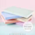 Baoke Pastel Color Sticky note 3x5 Inch -100Sheets. 