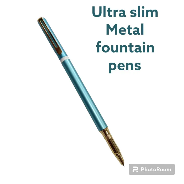 fountain%20ink%20pen%20metal%20body%20slim%20size%20with%20refiller%20-%20Image%205