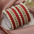 Viral Trend 2025! Complete Party Bangle Set for Women | Multi-Color & Pearl Stacking Bangles/Choorian | Festive & Bridal Jewelry , bangles for girls , bangles box , metal bangles , wedding bangles , wedding bangles box. 