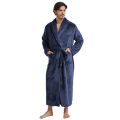 American-Style Autumn/Winter Couples' New Bathrobe, Morning Robe, Nightgown Men's Winter Pyjamas, Homewear Flannel Nightgown.
