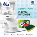 4U Green Kitchen Scouring Pack Regular Size. 